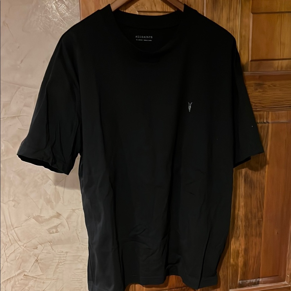 All Saints Black Men's Shirt